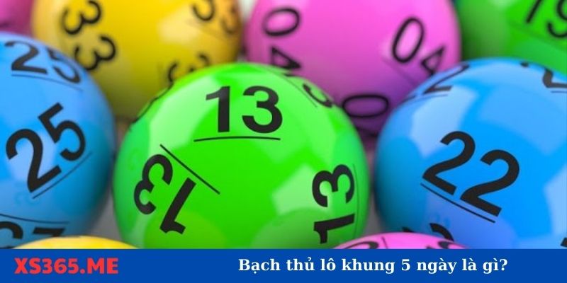 Tìm hiểu bạch thủ lô khung 5 ngày là gì?